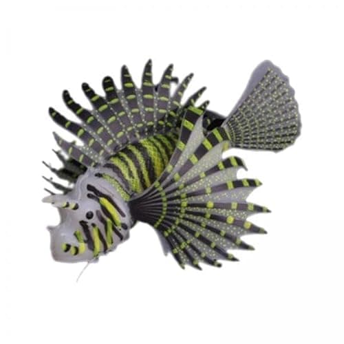 CALANDIS™ 3xArtificial Lionfish Luminous Underwater Ornament Floating for Aquarium | Decorations | Fish & Aquariums