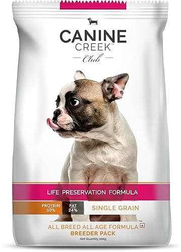 Canine Creek Club Ultra Premium Dry Dog Food for All Life Stages, 10kg Pack
