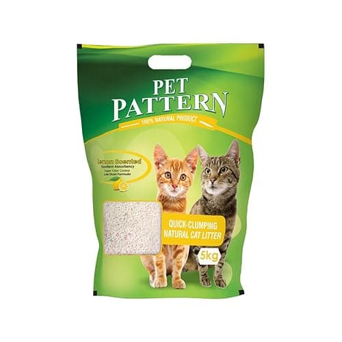 Cat Litter Lemon Aroma - Advanced Odor Control for a Calming Environment, (5Kg) DogsNCats - Authorised Partner