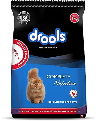 Drools Tuna & Salmon Dry Adult Cat Food, 7kg
