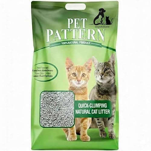 DynamicSales (India) Smart Ball Shaped White Bentonite Cat Litter | 10 kg Offer Pack | Advanced Clumping, Odor Control & Absorbent | Dust-Free, Long-Lasting Premium Cat Litter