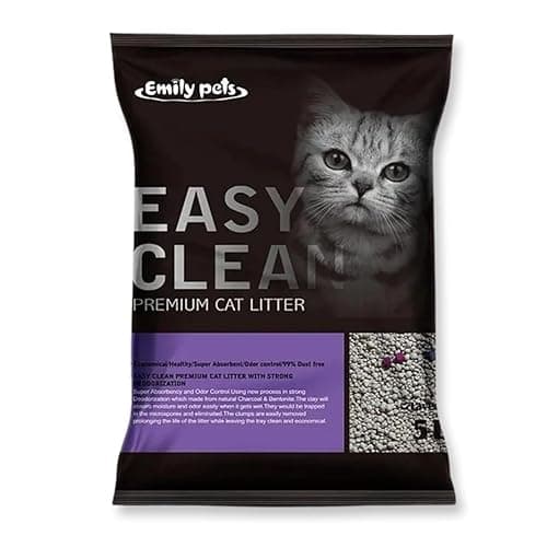 Emily Pets Fresh Scented Bentonite Cat Litter (Lavender, 5 L)