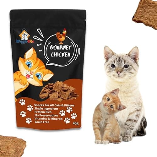 GourmetChicken Cat Treat - Irresistible Flavor Fusion for a Healthy Pet, The Perfect Snack to Satisfy Your Cat's Cravings, A Burst of GourmetChicken and Flavor to Delight Your Cat (45g)