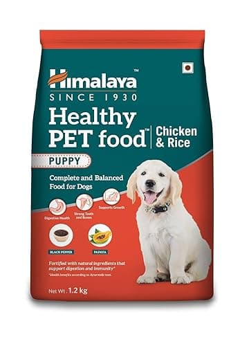 Himalaya Healthy Pet kibble Food - Puppy, Medium, 1.2 kg