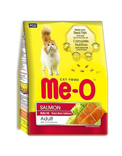 Me-O Adult Dry Cat Food Salmon Flavor,1.1 Kg