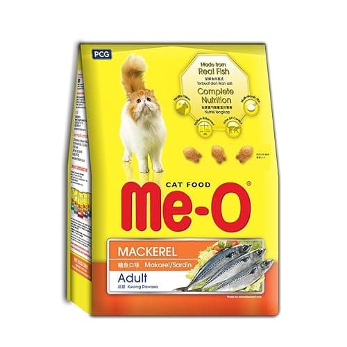 Me-O Dry Young Adult Cat Food Mackerel Flavor, 3 Kg