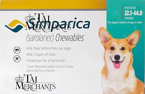 (OG) TM Presents SIMPAR I CA Chewable Tablets for Dogs of (10-20 kg)|| (1 Tablet.)