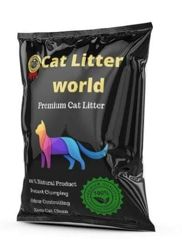 Organica Clump Cat Litter | Natural Bentonite Clay | Pet Friendly Lavender Essential Oils | Superior Odour Control | 99.9% Dust Free Scoopable (for Multiple Cats), 25 lt