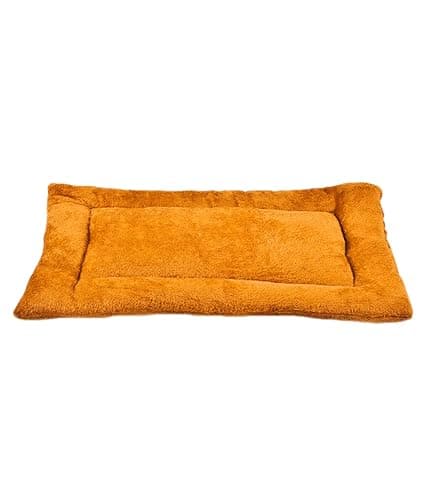 Pet Mats | Cosy, Fluffy, Soft, Light Weight Mats for Pet | Pet Mats for Sleeping |Rectangular Flat-Bed Keeping Pets Warm and Comfy| Anti-Slip Machine Washable