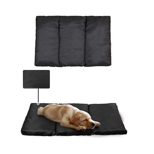 Petslover Dog Beds Super Soft Polyester Pet Beds Mat For Dog & Cat Pet Beds For Pets Sleeping (Small, Black)