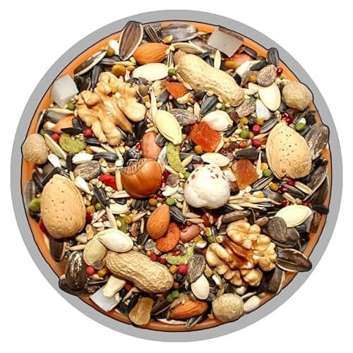 P's Reseller Mix Big Parrot Dry Food For Macaw, Cockatoo, African Gray, Indian Parrot And Other Big Birds Of All Life Stages, Vegetable Flavour ( 450 Grams ), 1 Count