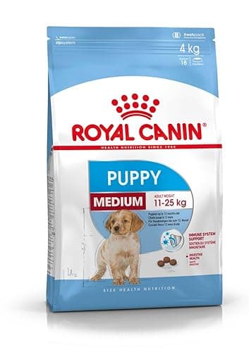 Royal Canin Medium Puppy Food, 1 Kg, Dry Food, Supports Digestive Health & Immune System, Provides Short Growth & High Energy Content