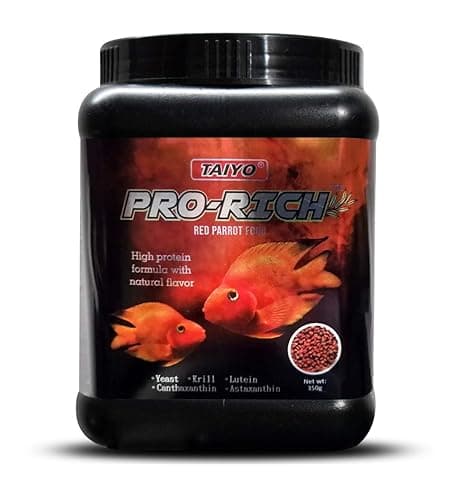 Taiyo Pro-Rich Red Parrot Pellet Young Fish SeaFood, 350 g