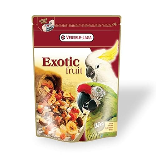 Versele Laga Premium Exotic Fruit, Seeds, Grains Treat for Parrots 600gm