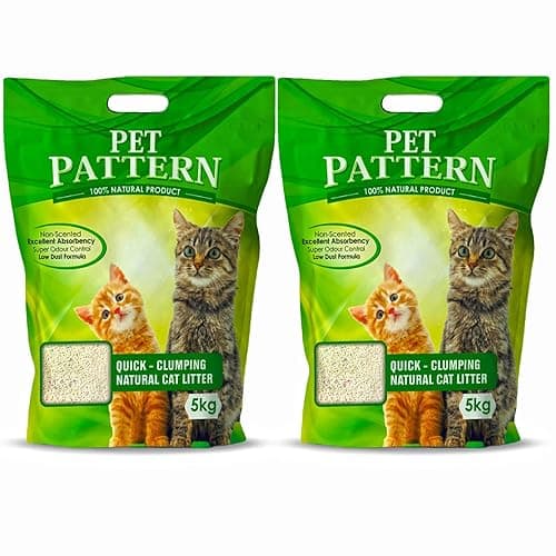 Wow Dog Catspot Cat Litter (Lavender Fragrance) 10 Kgs -Scoopable Smart Bentonite (for Multiple Cats)