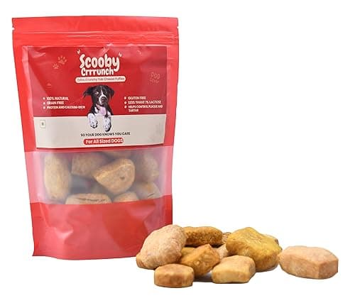 Yak Cheese Dog Biscuits, 100% Natural & Vegetarian, Delicious & Crunchy Dog Treats for Dental Hygiene and Long-Lasting Chews, 200 Gm,All Life Stages