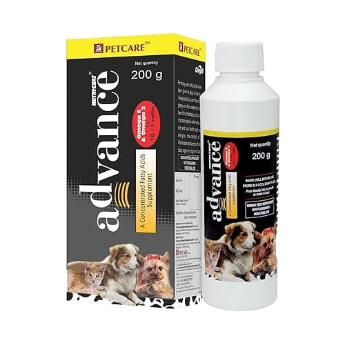 Advance Contains Omega6 and Omega3 Fatty Acids Supplement with Vitamins | Black and Yellow | Liquid | 200 gm