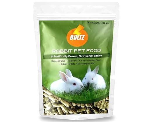 Boltz Premium Adult Pellet Rabbit Food, Nutritionist Choice (Rabbit Food 1.2KG)