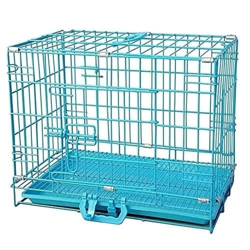 DIVAYANSHI Metal Cage for Dogs and Rabbits | Outdoor Pet Cage with Removable Tray | Durable Small Animal Kennel for Indoor & Outdoor Use- 42 inch
