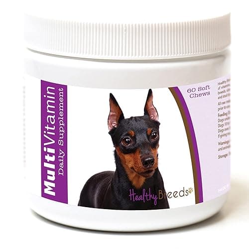Healthy Breeds Miniature Pinscher Multi-Vitamin Soft Chews 60 Count