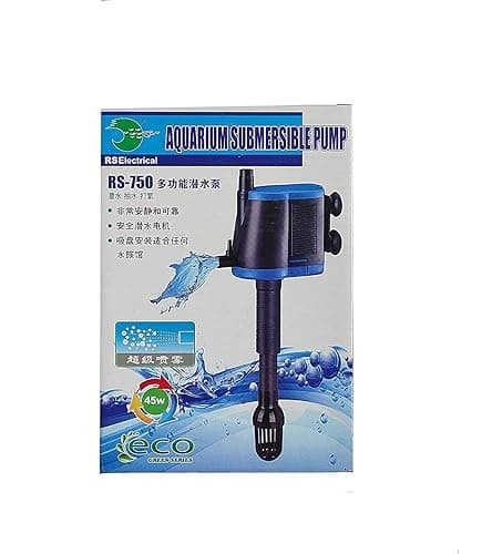 JAINSONS PET PRODUCTS RS Electrical 750 Aquarium Submersible 45 W 3000L/H Power Head for RS Electrical Tanks | RS Top Filters (X-LARGE)