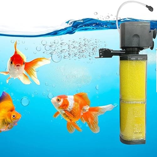 Jainsons Pet Products Sobo 3 in 1 Filtration System Fish Aquarium Internal Filter (WP-5001) Fish Tank Aquarium/Power: 40W, Voltage: 220V-240V, Frequency: 50/60Hz, Flow: 2800L/H