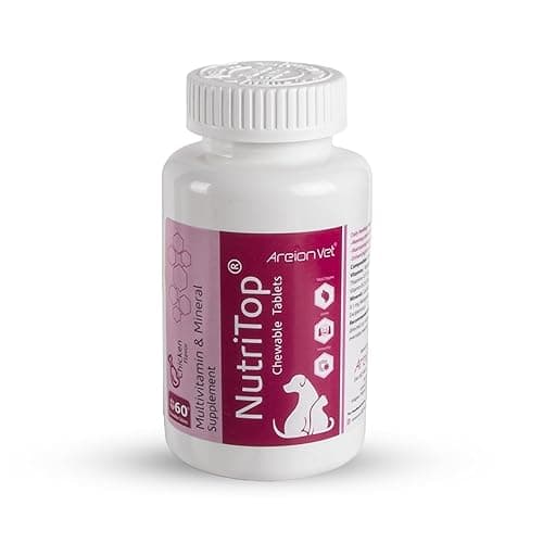 Nutritop Multi Vitamin & Mineral Pet Supplement (60 Tablets_AreNutri60)