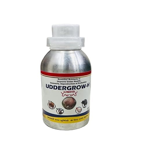 UDDERGROW-H MULTIVITAMINS SHELLING BIOTIN Vitamin-H Udder Enhancer HAIRFALL Skin Tone (300 ML)