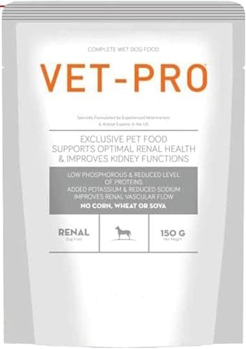 Vet-Pro Renal Wet Dog Food, Kidney Health Support, 140g, Pack of 15