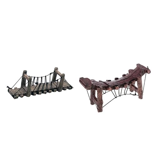 Aquarium Resin Ornament Fish Tank Landscaping DIY Decor Bridge |Decorations| Decorations