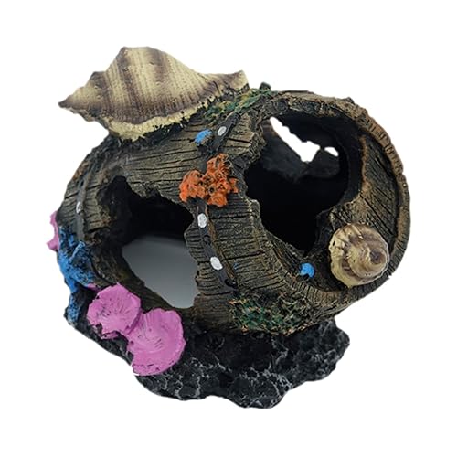 CALANDIS™ Fish Tank Decoration Crafts Hiding Place Landscaping Resin Aquarium Ornament | Decorations | Fish & Aquariums
