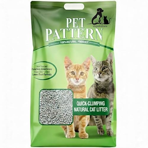 DynamicSales (India) Smart Ball Shaped White Bentonite Cat Litter | 10 kg Offer Pack | Advanced Clumping, Odor Control & Absorbent | Dust-Free, Long-Lasting Premium Cat Litter