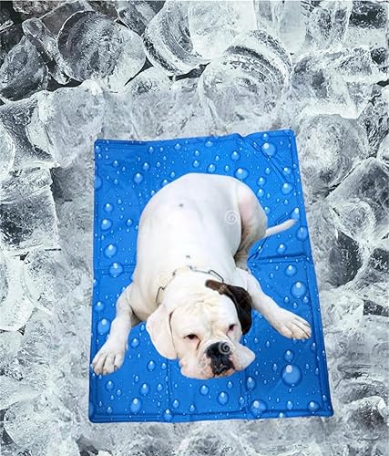 PetaHouse (New Size) Cooling Pad for Dog Large (50CM X 90CM)| Self Pressure Mat | Soft Bed for Pet with Activated Heat Relief Specially Designed for Large Breeds (Pack of 1)