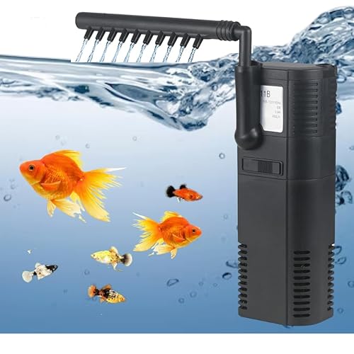 Premier Plants Multifunctional Internal Submersible Filter Pump For Aquarium Fish Tank (HJ-611B)