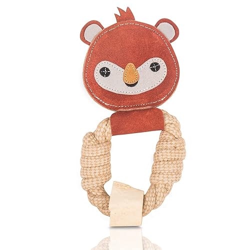 Rope Toy for Adult Dogs, Puppies, Cats | Tough, Durable and Fun | Chewing Interactive Pet Toy (Owl Rope Toy)