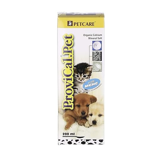 Trumppetz Pet Care Provical Pet 200 ML Calcium and Vitamin Supplement